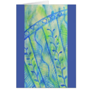 抽象的な水彩画の花柄のグラフィック