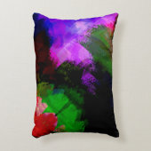 抽象的な水彩画2 アクセントクッション (正面(垂直))