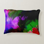 抽象的な水彩画2 アクセントクッション (裏面)