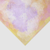 抽象的な水彩画-オレンジ背景 薄葉紙 (詳細)