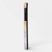 抽象的な水彩画-オレンジ背景 Case-Mate iPhoneケース (裏面/左)