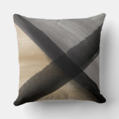 抽象的な水彩画 クッション (裏面)