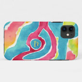 抽象的な水彩画 Case-Mate iPhoneケース (裏面(横))