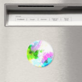 抽象的な水彩絵の具 マグネット (インサイチュ (食洗機))