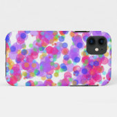 抽象的な水玉模様 Case-Mate iPhoneケース (裏面(横))