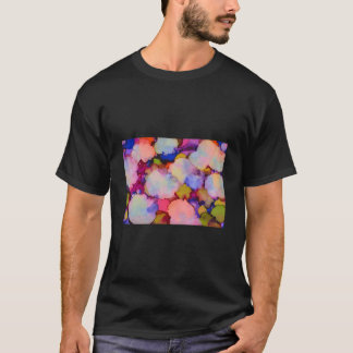 抽象的な泡のアート Tシャツ