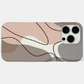 抽象的な波状デザインがおしゃれなスマホケース Case-Mate iPhoneケース (裏面 (横))