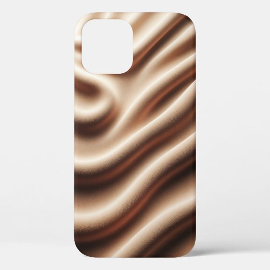 抽象的な流体彫刻アート - モダン ミニマリスト B Case-Mate iPhoneケース (裏面)