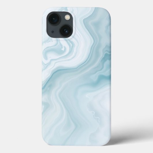 抽象的な海の泡のレンダリング 優美な渦巻き Case-Mate iPhoneケース (裏面)