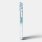 抽象的な海の泡のレンダリング 優美な渦巻き Case-Mate iPhoneケース (裏面 / 左)