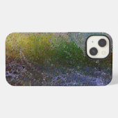 抽象的な海の波 iPhoneケース (裏面横)