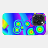 抽象的な海の波 iPhoneケース (裏面横)
