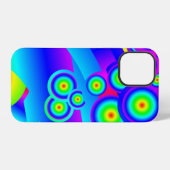 抽象的な海の波 iPhoneケース (裏面横)