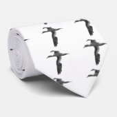 抽象的な海の鳥 ネクタイ (ロール)