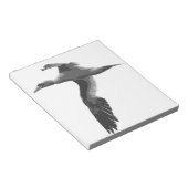 抽象的な海の鳥 ノートパッド (アングル)