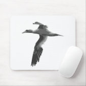 抽象的な海の鳥 マウスパッド (マウス)
