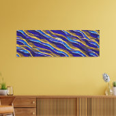 抽象的な海景 - 破砕波 33 キャンバスプリント (インサイチュ (リビング))