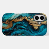 抽象的な海洋 Case-Mate iPhoneケース (裏面 (横))