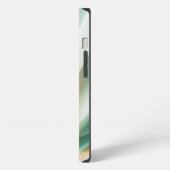 抽象的な渦巻き 2 iPhoneケース (左側面)