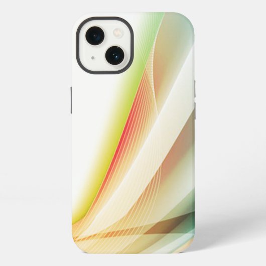 抽象的な渦巻き 2 iPhoneケース (裏面)