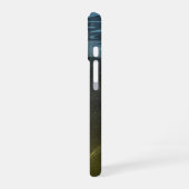 抽象的な渦巻き iPhone 16ケース (左側面)