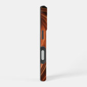 抽象的な渦巻き iPhone 16ケース (右側面)