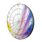 抽象的な渦巻1 ダーツボード (正面右)