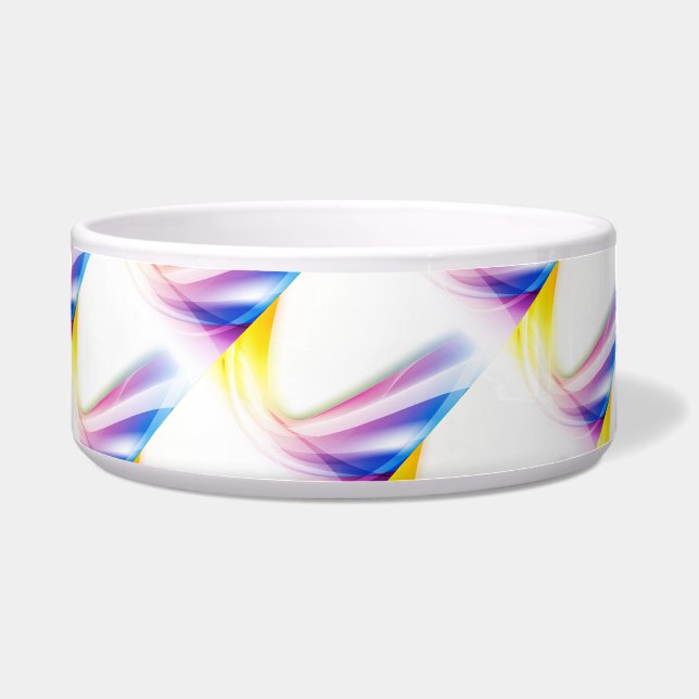 抽象的な渦巻1 ボウル (正面)