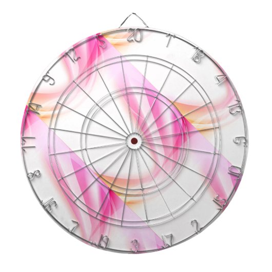 抽象的な渦巻4 ダーツボード (正面)