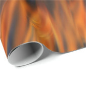 抽象的な火及び氷の包装紙 ラッピングペーパー (ロールコーナー)