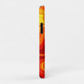 抽象的な火山地形アート Case-Mate iPhoneケース (裏面/右)