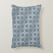 抽象的な灰色の流れの背景 アクセントクッション (正面(垂直))