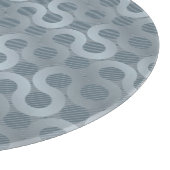 抽象的な灰色の流れの背景 カッティングボード (角)