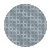 抽象的な灰色の流れの背景 カッティングボード (正面)