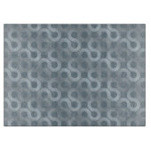 抽象的な灰色の流れの背景 カッティングボード (正面)