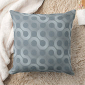 抽象的な灰色の流れの背景 クッション (ブランケット)