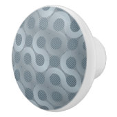 抽象的な灰色の流れの背景 セラミックノブ (右)