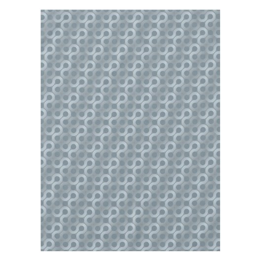 抽象的な灰色の流れの背景 テーブルクロス (正面)