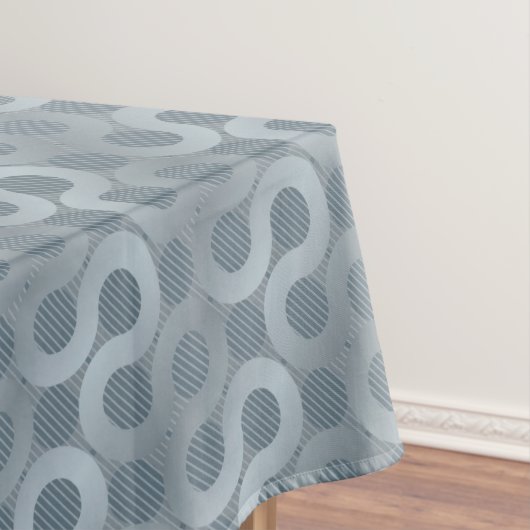 抽象的な灰色の流れの背景 テーブルクロス (インサイチュ)