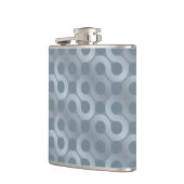 抽象的な灰色の流れの背景 フラスク (左)