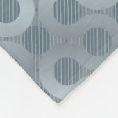 抽象的な灰色の流れの背景 フリースブランケット (角)