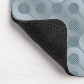 抽象的な灰色の流れの背景 マウスパッド (コーナー)