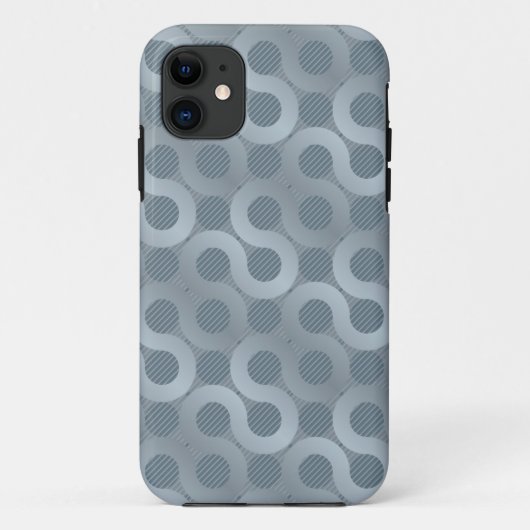 抽象的な灰色の流れの背景 Case-Mate iPhoneケース (裏面)