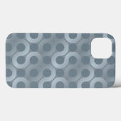 抽象的な灰色の流れの背景 Case-Mate iPhoneケース (裏面 (横))