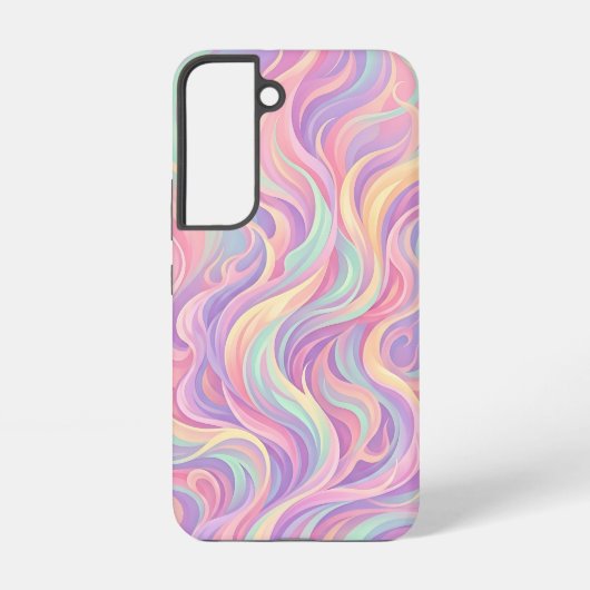 抽象的な炎の柔らかなSamsungケース Samsung Galaxyケース (裏面)