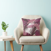 抽象的な熱帯の花の植物学 クッション (椅子)