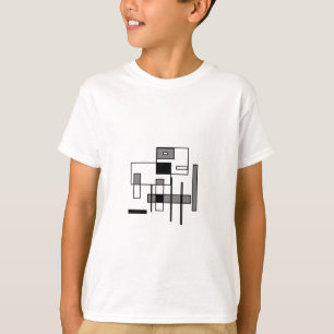 抽象的な牛 Tシャツ
