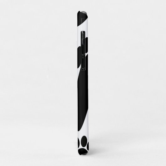 抽象的な犬の足跡 Case-Mate iPhoneケース (裏面/左)