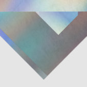 抽象的な現代の幾何学的なパステルカラーのホログラフィック 薄葉紙 (詳細)