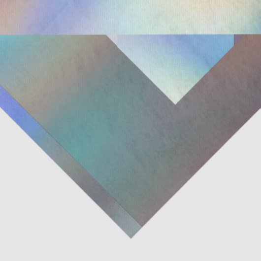 抽象的な現代の幾何学的なパステルカラーのホログラフィック 薄葉紙 (詳細)